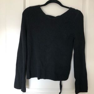 LOFT Tie Back Sweater in XS